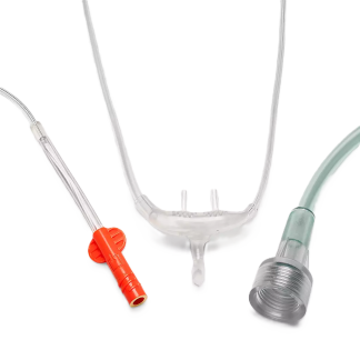 Adv Pediatric Oral/Nasal CO2 Sampling Line w O2 Tubing Short Term