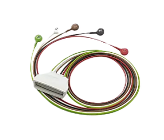 Cable ECG 5 Lead Snap AAMI Tele